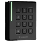 Lecteur RFID Line Ultra Keypad LiNEGUARD avec clavier et signature lumineuse LED vertical vert
