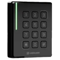 Lecteur RFID Line Ultra Keypad LiNEGUARD avec clavier et signature lumineuse LED vertical vert