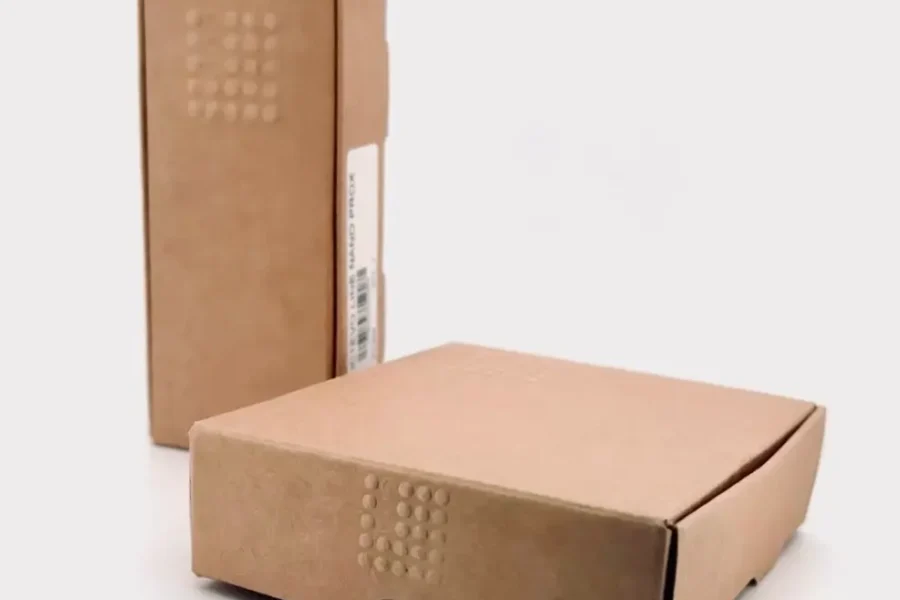 Emballage durable en kraft des lecteurs de contrôle d'accès LiNEGUARD