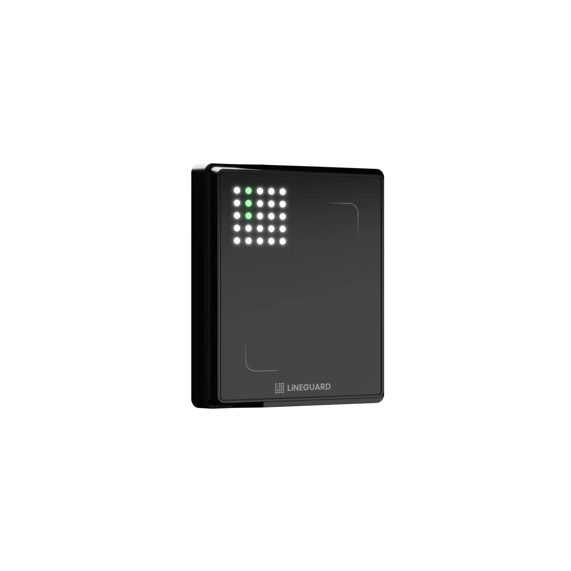 Lecteur de contrôle d'accès LiNEGUARD Matrix Ultra Prox avec matrice de points lumineux 25 LEDs