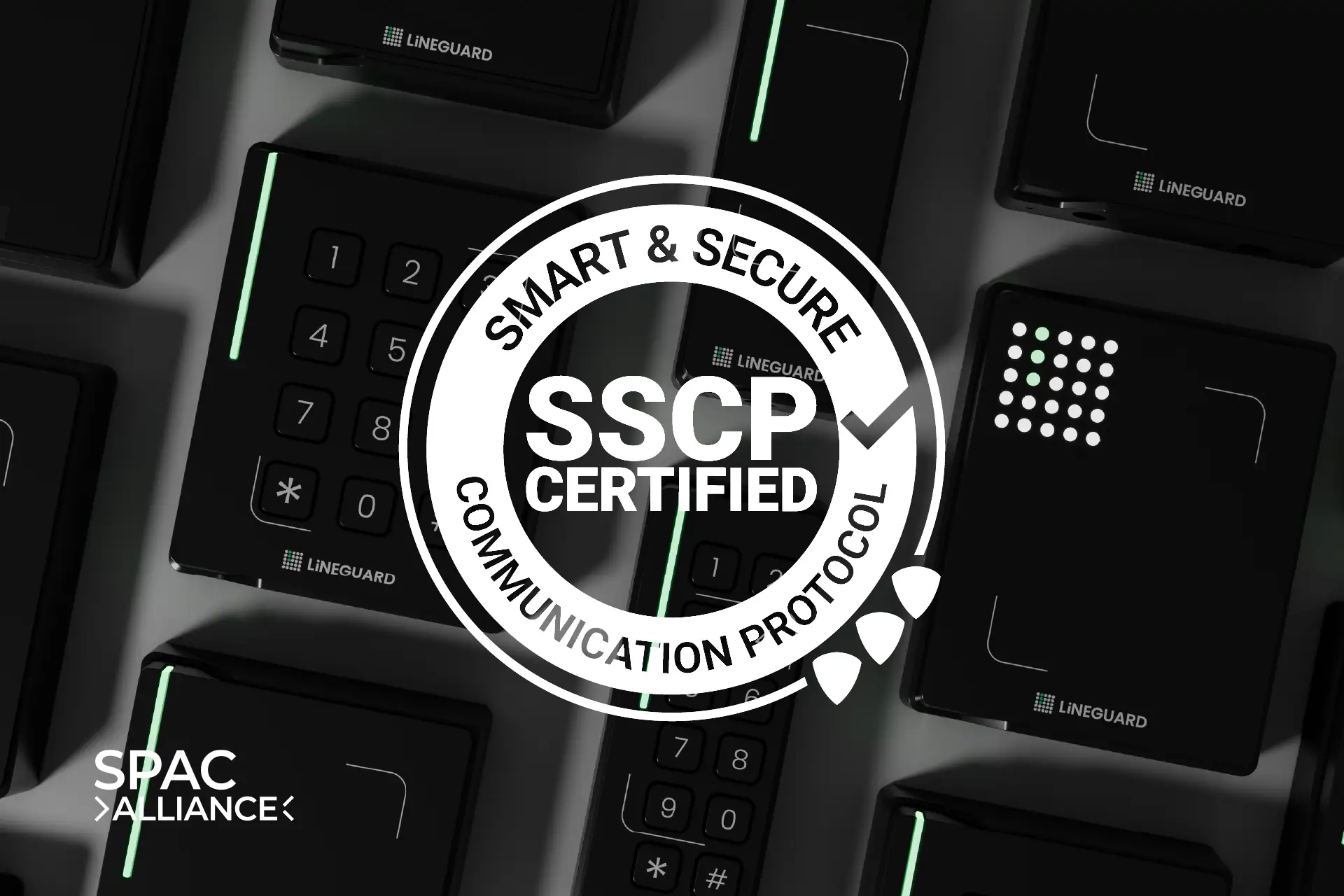 Logo de la certification SSCP fournit par le SPAC ALLIANCE à LiNEGUARD